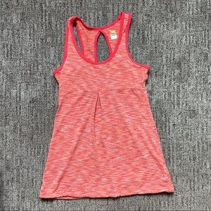 Lucy tech orange key whole tank top size small